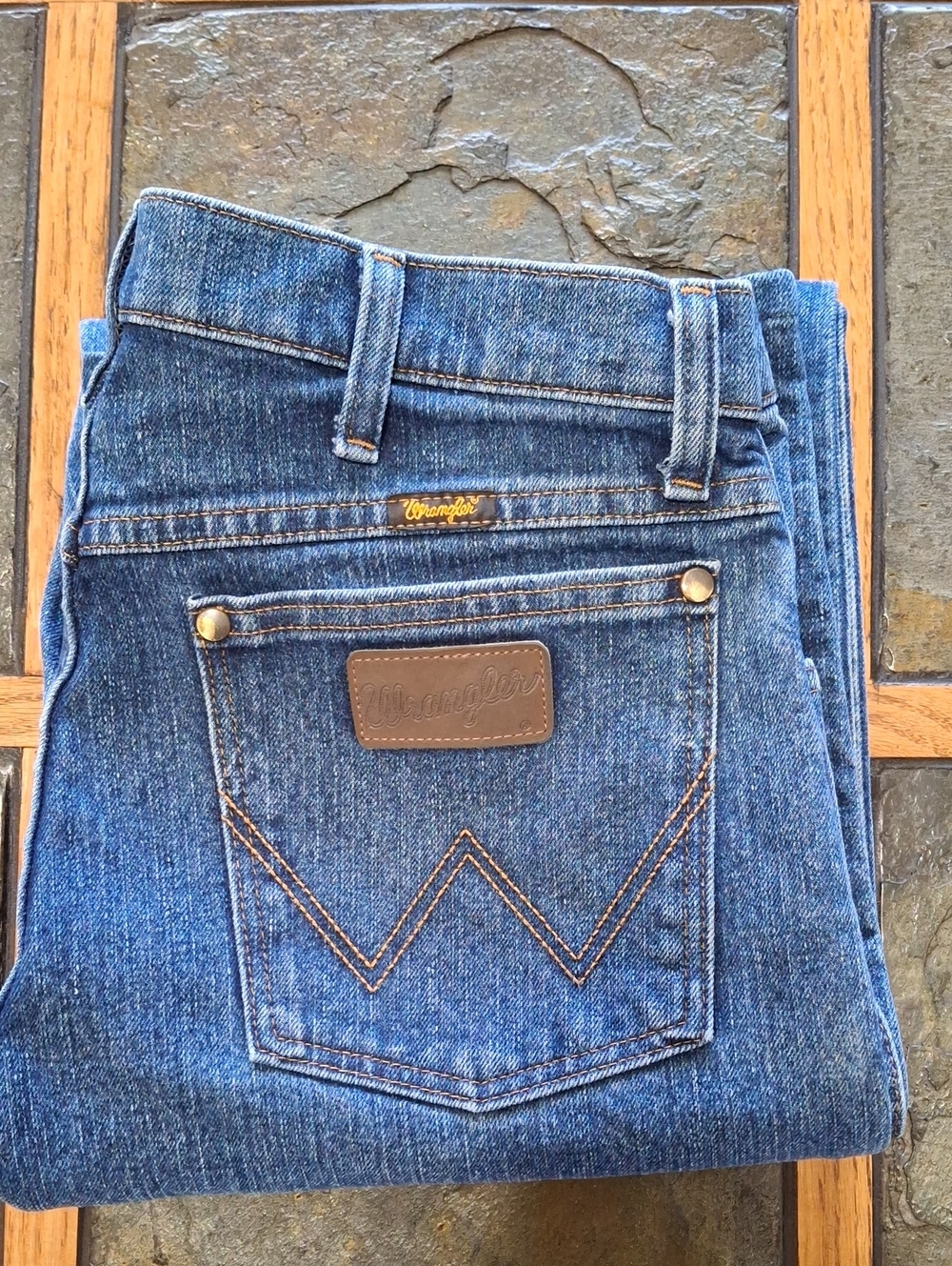 Women's Wrangler Blue Denim Jeans